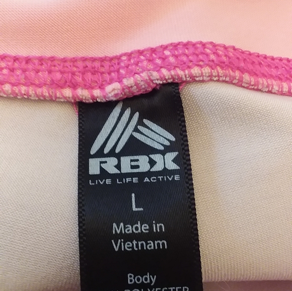 Y398. RBX. LARGE PINK CAPRI PANTS. - Picture 4 of 6